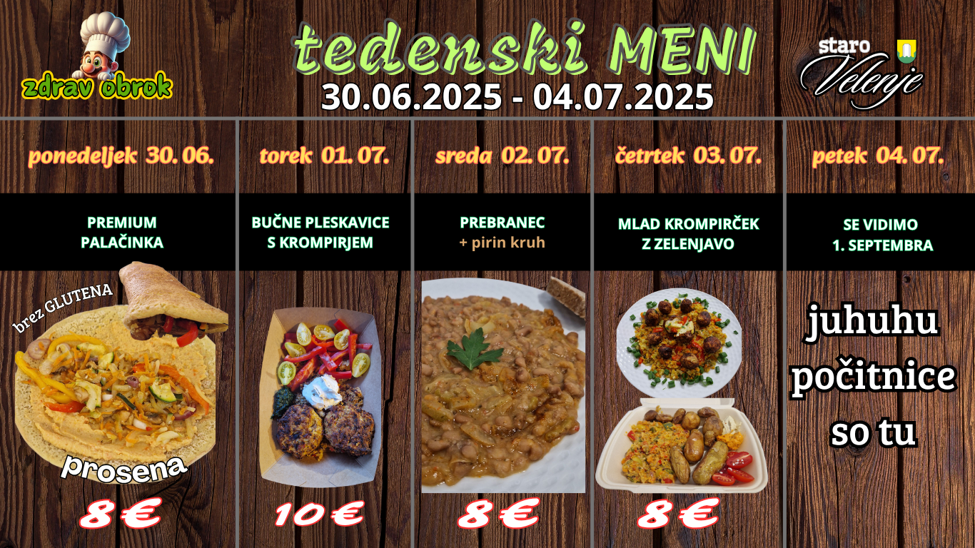 Tedenski meni